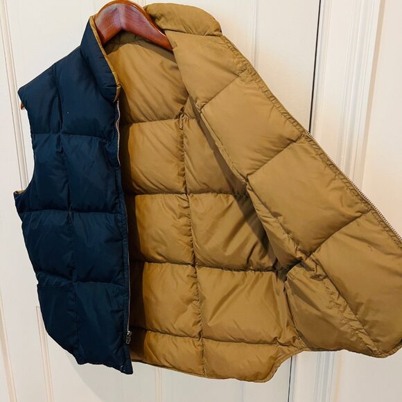 VTG Reversible Down Hunting Puffer Vest By Golden Fleece Size Large - Picture 14 of 16